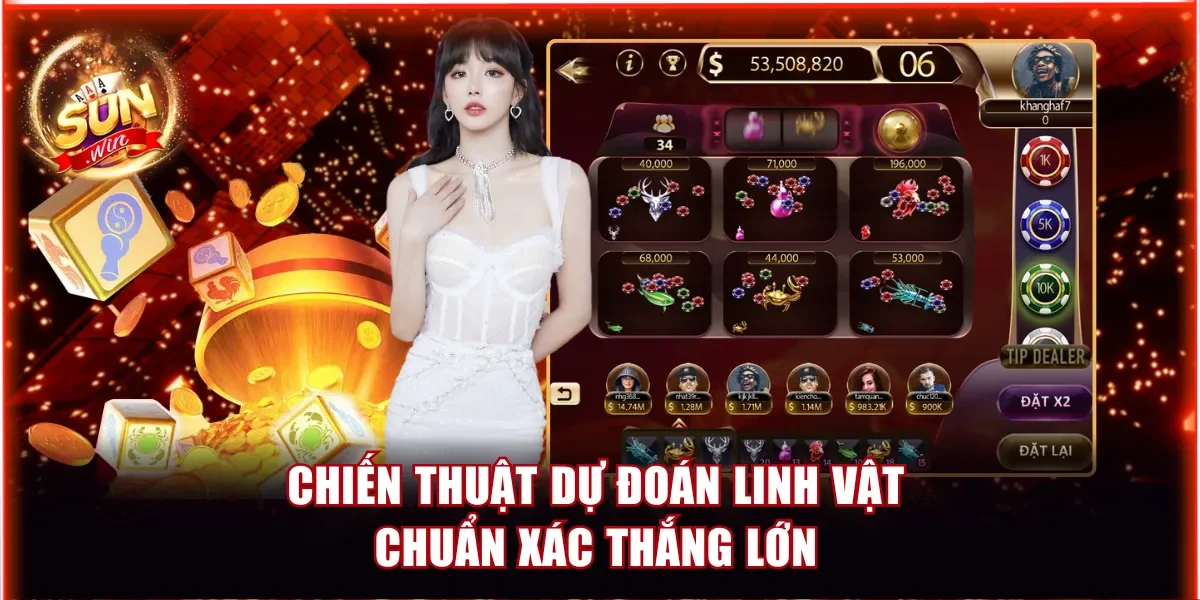 Chiến thuật dự đoán linh vật chuẩn xác thắng lớn