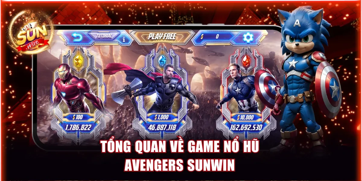 Tổng quan về game nổ hũ Avengers Sunwin